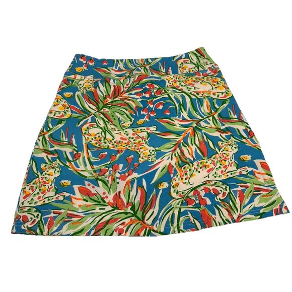 barbara gerwit Pants - barbara gerwit Ladies M Tennis Golf Pickleball skort stretch Pull On Jungle Lion